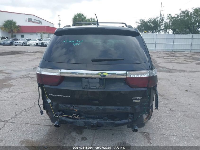 2013 Dodge Durango Crew VIN: 1C4RDHDG5DC700229 Lot: 40415204