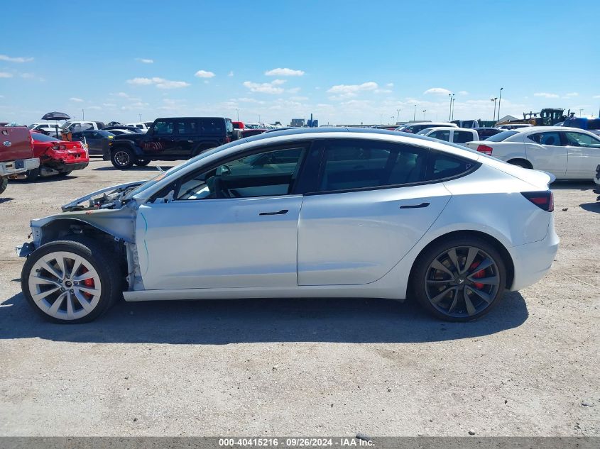 2020 Tesla Model 3 Performance Dual Motor All-Wheel Drive VIN: 5YJ3E1EC7LF720800 Lot: 40415216