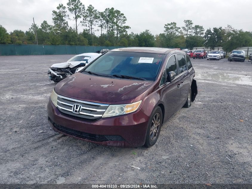 2011 Honda Odyssey Ex-L VIN: 5FNRL5H66BB096211 Lot: 40415233