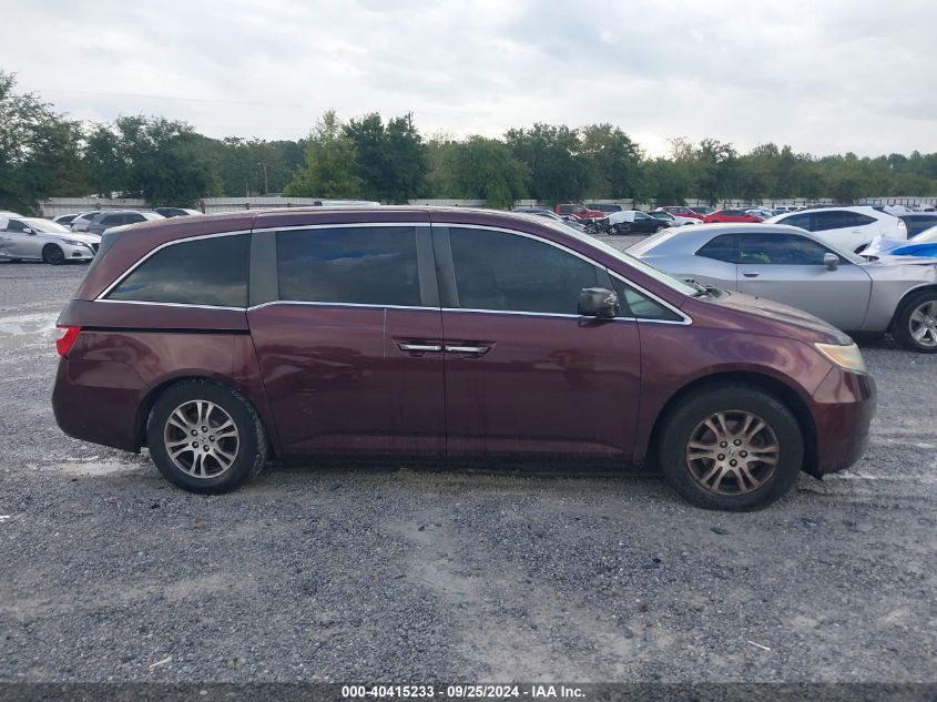 2011 Honda Odyssey Ex-L VIN: 5FNRL5H66BB096211 Lot: 40415233