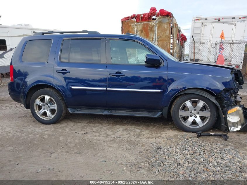 2014 Honda Pilot Touring VIN: 5FNYF4H99EB043286 Lot: 40415254