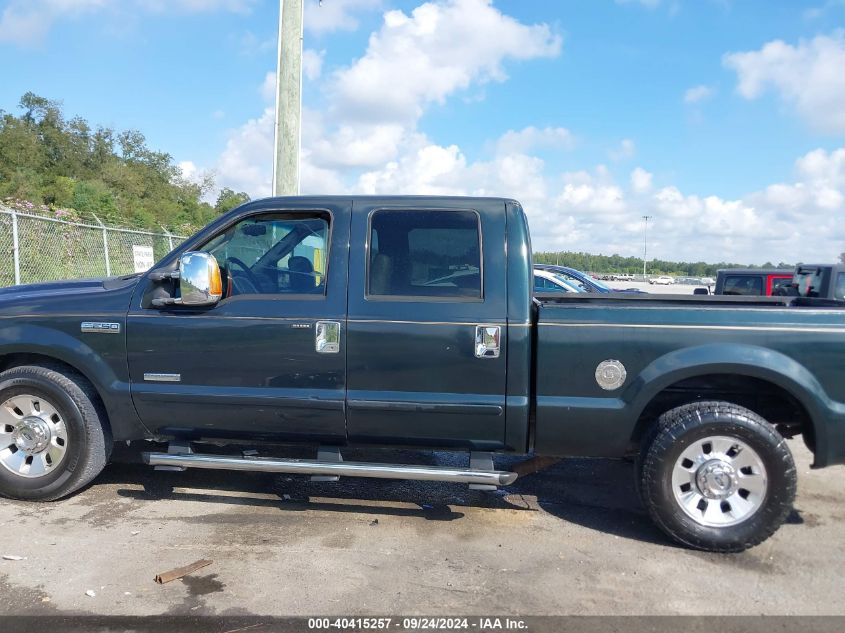 2006 Ford F-250 Lariat/Xl/Xlt VIN: 1FTSW20P56EA34415 Lot: 40415257