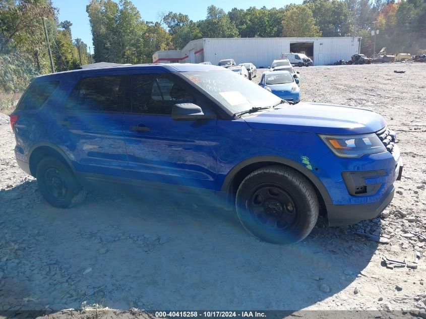 2017 Ford Utility Police Interceptor VIN: 1FM5K8AT5HGD93290 Lot: 40415258