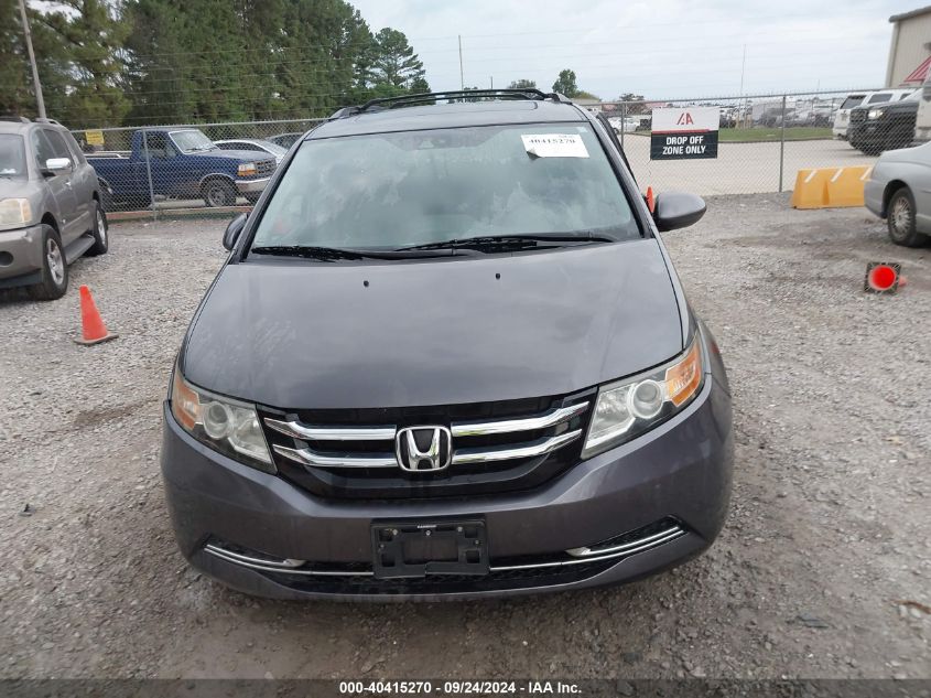 2016 Honda Odyssey Ex-L VIN: 5FNRL5H6XGB051764 Lot: 40415270