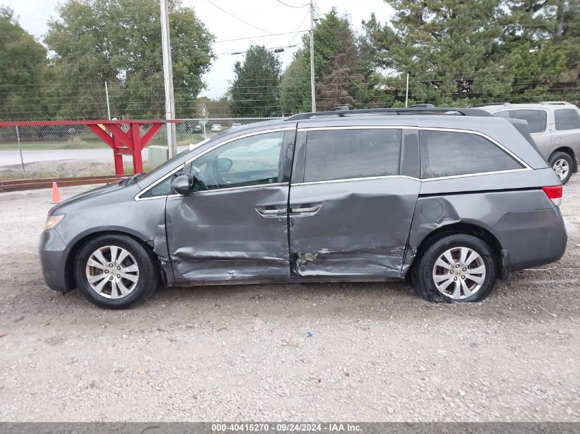 2016 Honda Odyssey Ex-L VIN: 5FNRL5H6XGB051764 Lot: 40415270