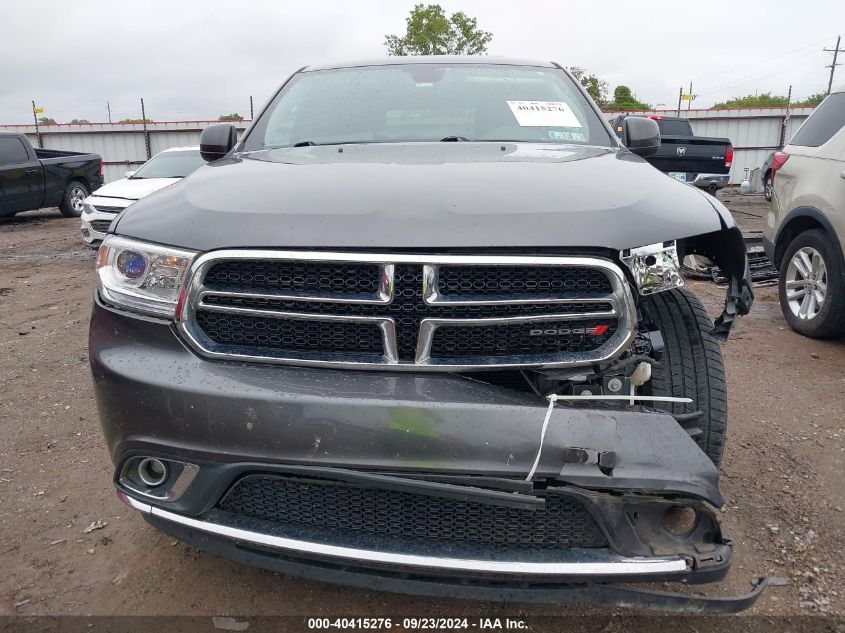 2018 Dodge Durango Sxt Awd VIN: 1C4RDJAG3JC101076 Lot: 40415276