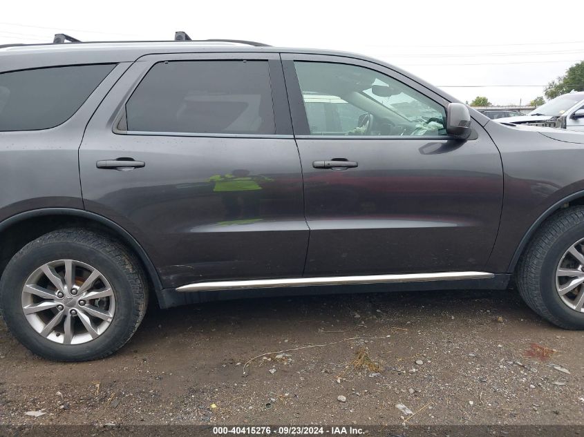 2018 Dodge Durango Sxt Awd VIN: 1C4RDJAG3JC101076 Lot: 40415276