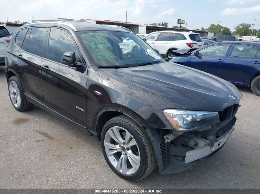 2016 BMW X3 SDRIVE28I - 5UXWZ7C58G0R33430