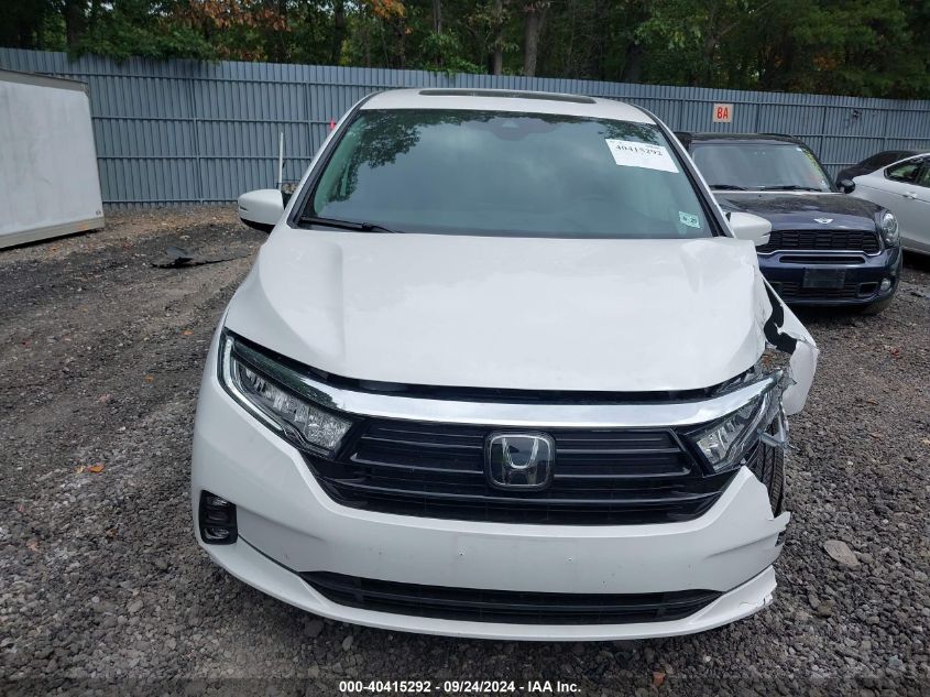 2024 Honda Odyssey Ex-L VIN: 5FNRL6H60RB058912 Lot: 40415292