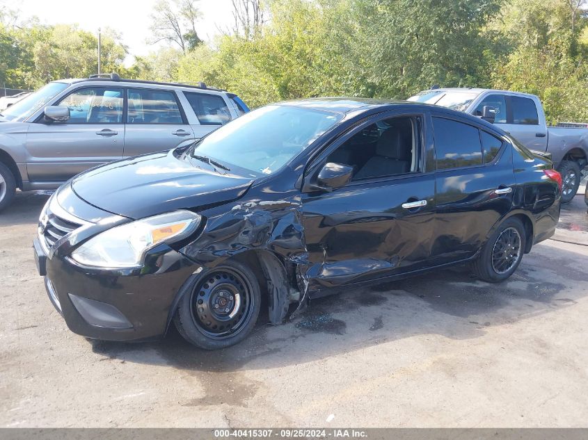 2015 Nissan Versa 1.6 S/1.6 S+/1.6 Sl/1.6 Sv VIN: 3N1CN7AP0FL889495 Lot: 40415307