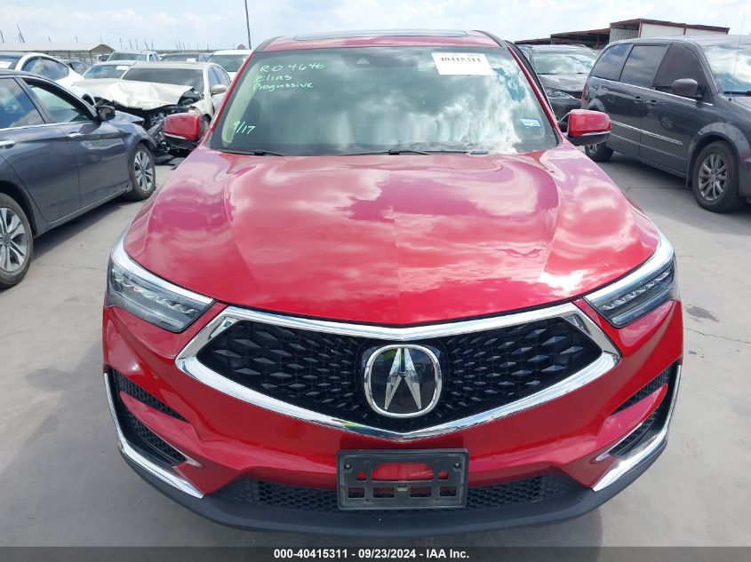 2021 Acura Rdx Technology Package VIN: 5J8TC1H5XML008364 Lot: 40415311