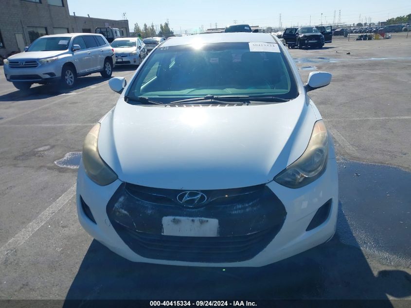 2013 Hyundai Elantra Gls VIN: 5NPDH4AE2DH155069 Lot: 40415334