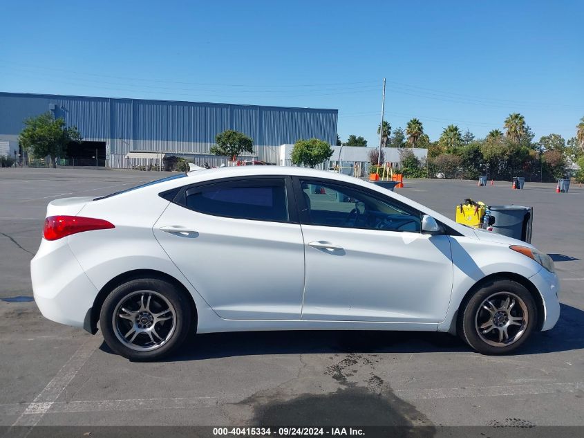 2013 Hyundai Elantra Gls VIN: 5NPDH4AE2DH155069 Lot: 40415334