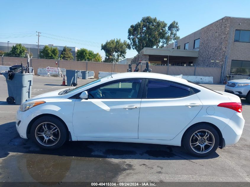 2013 Hyundai Elantra Gls VIN: 5NPDH4AE2DH155069 Lot: 40415334