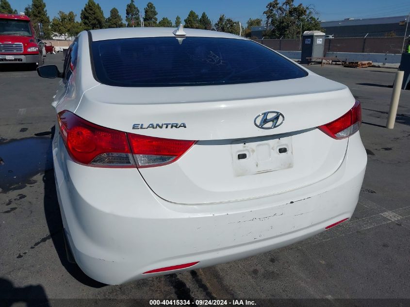 2013 Hyundai Elantra Gls VIN: 5NPDH4AE2DH155069 Lot: 40415334