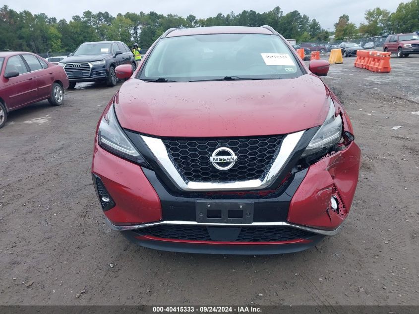 2019 Nissan Murano Sv VIN: 5N1AZ2MS4KN135582 Lot: 40415333