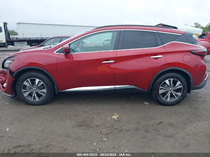 2019 Nissan Murano Sv VIN: 5N1AZ2MS4KN135582 Lot: 40415333