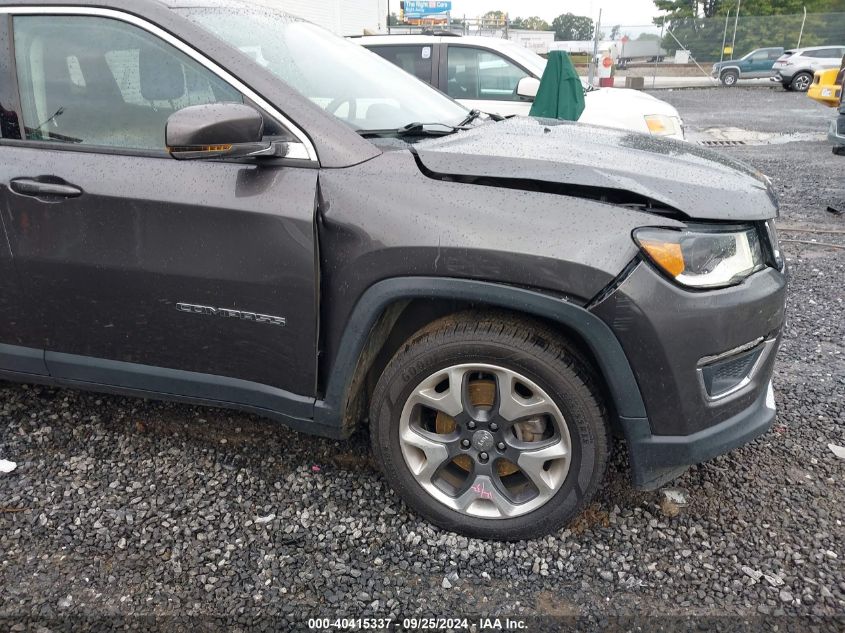 3C4NJCCB6JT406323 2018 Jeep Compass Limited Fwd