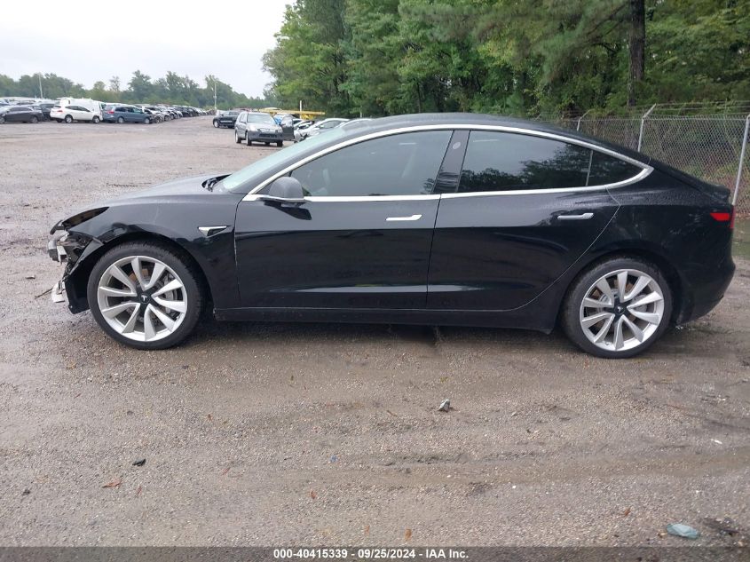 2019 Tesla Model 3 Long Range/Mid Range/Standard Range/Standard Range Plus VIN: 5YJ3E1EA2KF412382 Lot: 40415339