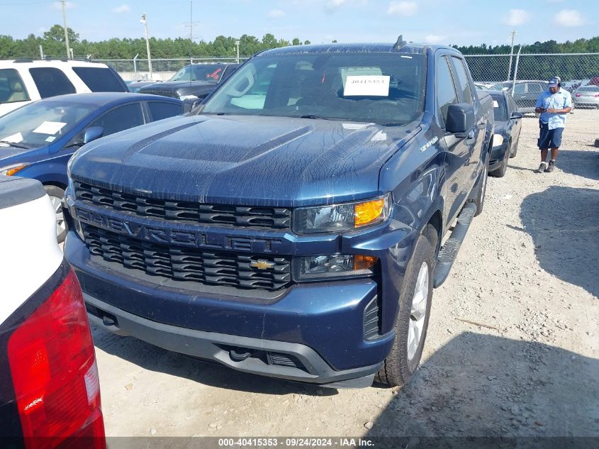 2020 Chevrolet Silverado 1500 C1500 Custom VIN: 1GCPWBEH5LZ219396 Lot: 40415353