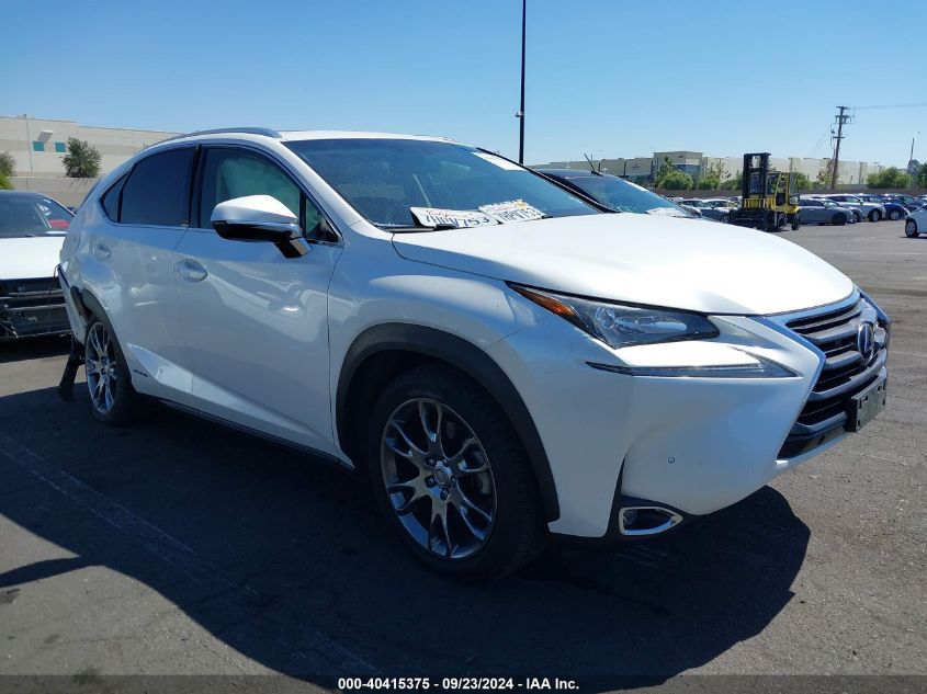 JTJBJRBZ0G2048308 2016 LEXUS NX - Image 1