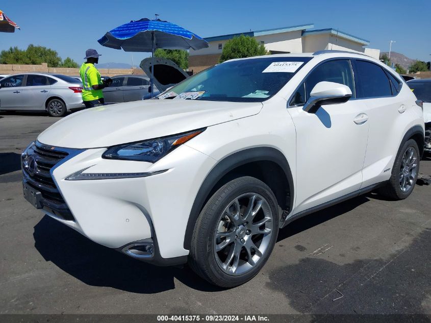 JTJBJRBZ0G2048308 2016 LEXUS NX - Image 2