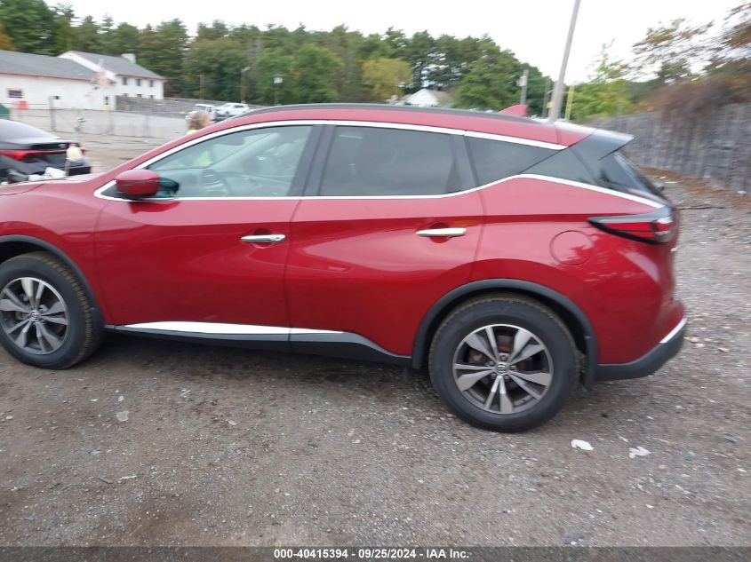 2019 Nissan Murano Sv VIN: 5N1AZ2MS8KN163918 Lot: 40415394