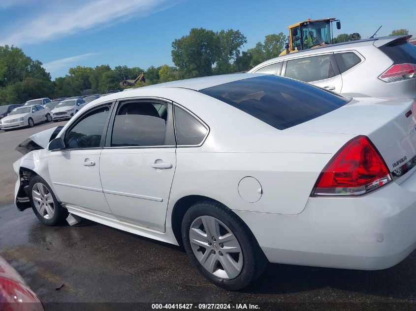 2011 Chevrolet Impala Ls VIN: 2G1WF5EKXB1101112 Lot: 40415427