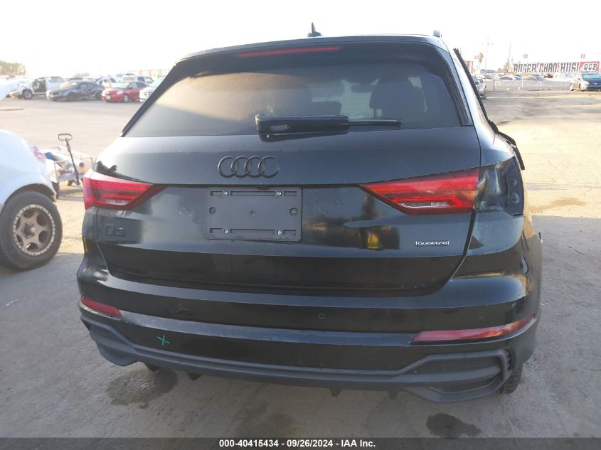 2023 Audi Q3 Premium 45 Tfsi S Line Quattro Tiptronic VIN: WA1DECF34P1072291 Lot: 40415434