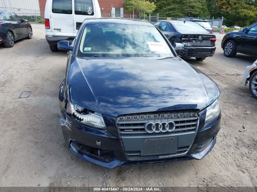 2011 Audi A4 Premium Plus VIN: WAUFFAFL9BA087956 Lot: 40415447