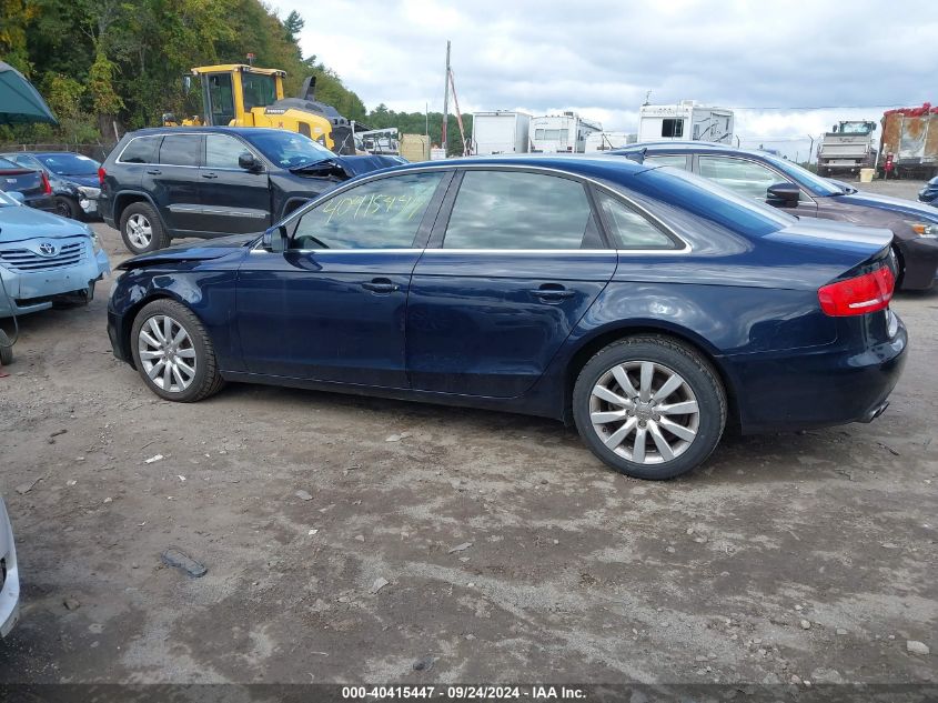 2011 Audi A4 Premium Plus VIN: WAUFFAFL9BA087956 Lot: 40415447