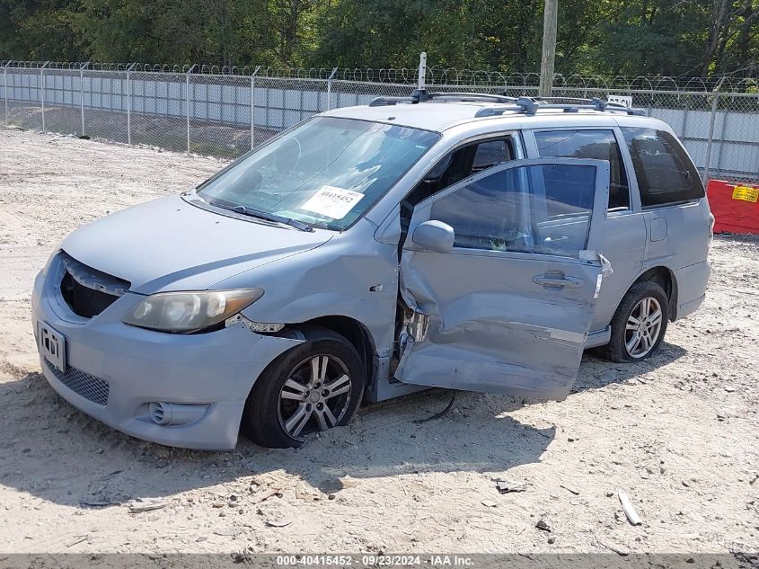 2005 Mazda Mpv Lx VIN: JM3LW28J350540879 Lot: 40415452