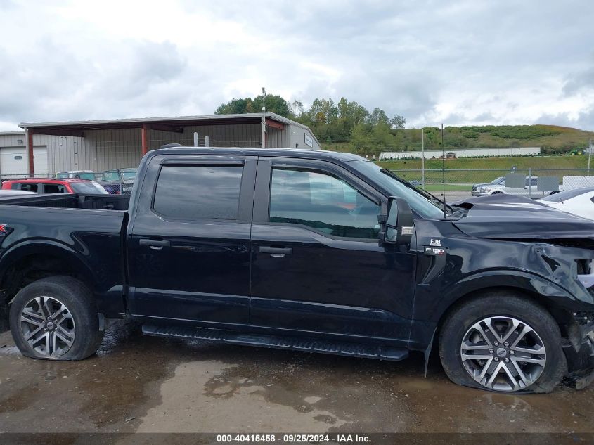 2022 Ford F-150 Xl VIN: 1FTFW1E83NFA07882 Lot: 40415458