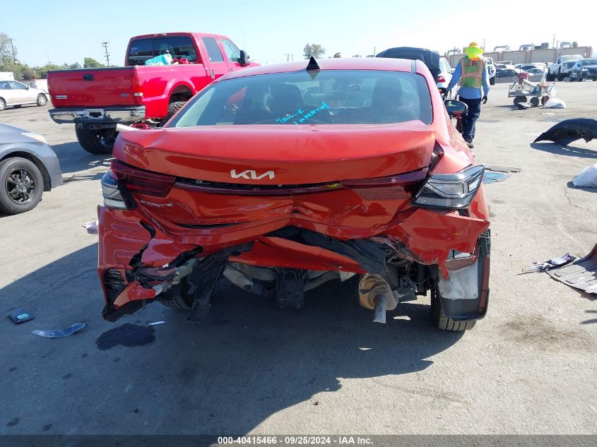 2023 Kia Forte Lxs VIN: 3KPF24AD8PE593654 Lot: 40415466