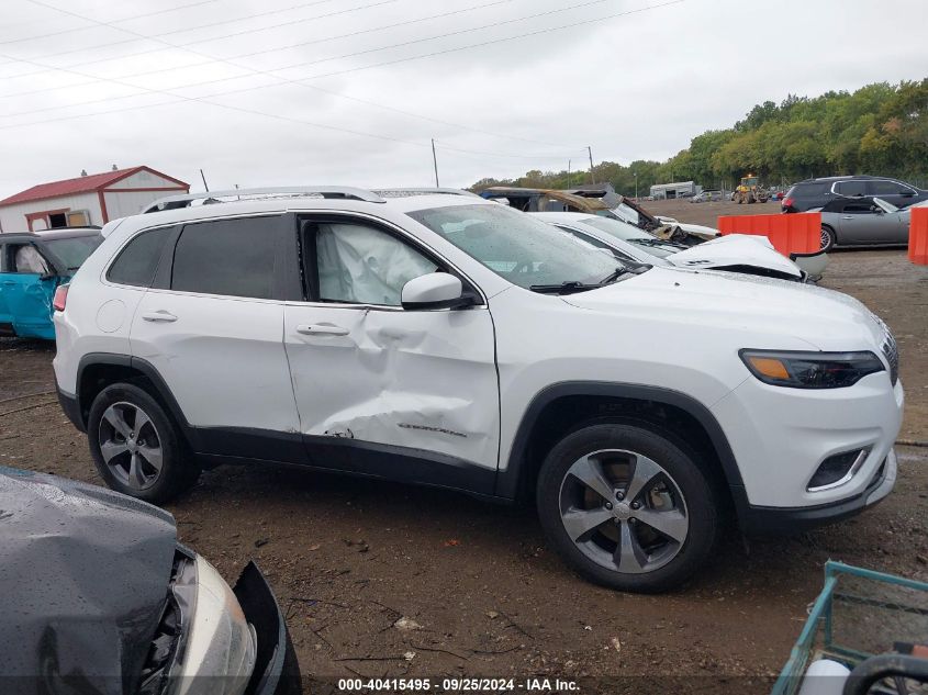 2019 Jeep Cherokee Limited 4X4 VIN: 1C4PJMDX3KD383423 Lot: 40415495