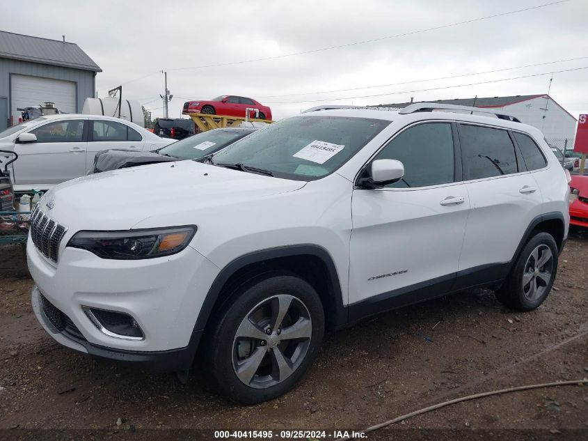 2019 Jeep Cherokee Limited 4X4 VIN: 1C4PJMDX3KD383423 Lot: 40415495