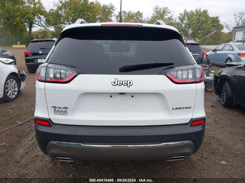 2019 Jeep Cherokee Limited 4X4 VIN: 1C4PJMDX3KD383423 Lot: 40415495