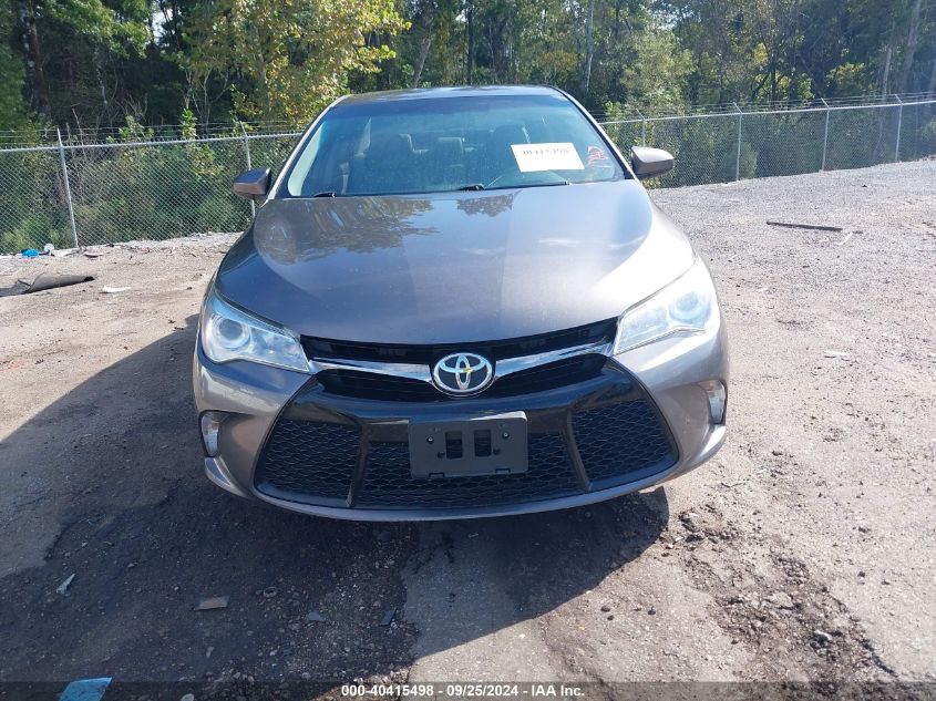 2015 Toyota Camry Se VIN: 4T1BF1FK8FU093790 Lot: 40415498