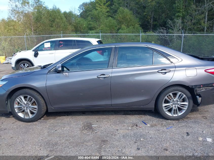 2015 Toyota Camry Se VIN: 4T1BF1FK8FU093790 Lot: 40415498