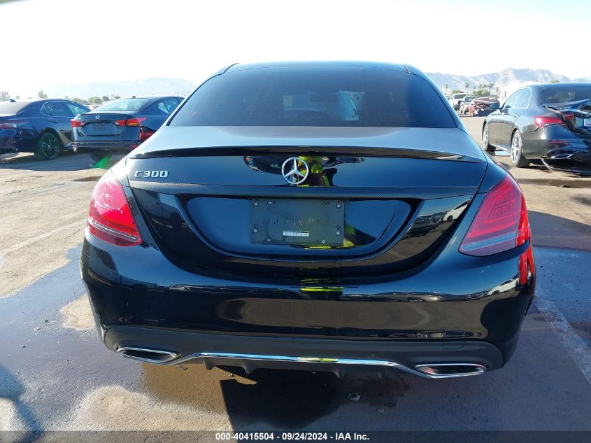 2020 Mercedes-Benz C 300 VIN: W1KWF8DB8LR595401 Lot: 40415504