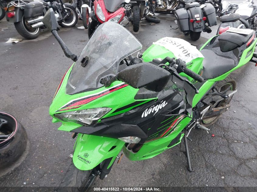 2023 Kawasaki Ex400 VIN: JKAEXKH17PDAN1313 Lot: 40415522