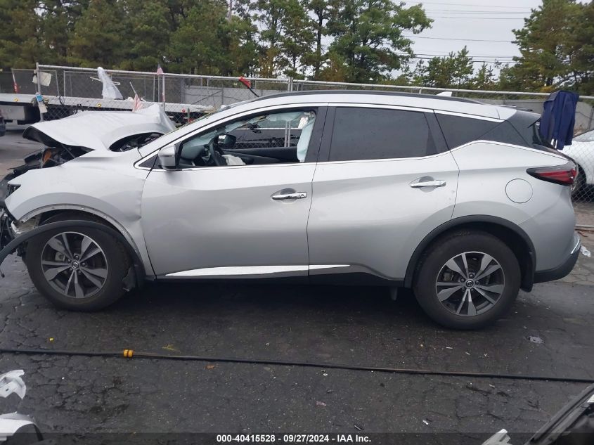 2020 Nissan Murano Sv Intelligent Awd VIN: 5N1AZ2BS0LN155834 Lot: 40415528