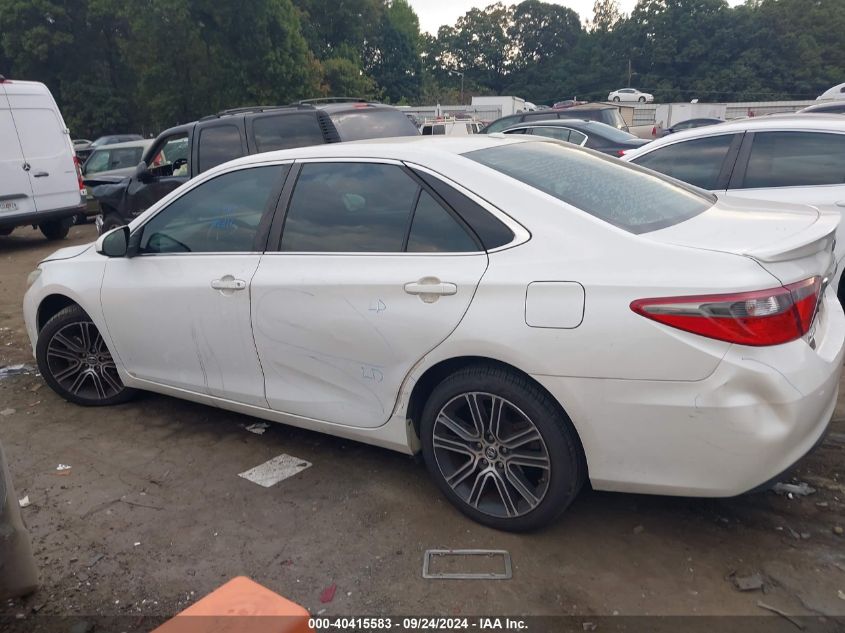 2016 Toyota Camry Le/Xle/Se/Xse VIN: 4T1BF1FK3GU181681 Lot: 40415583