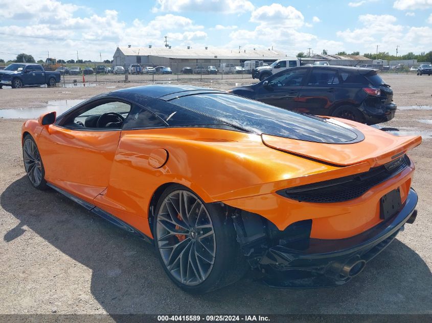 2021 Mclaren Gt Coupe VIN: SBM22GCA7MW001396 Lot: 40415589