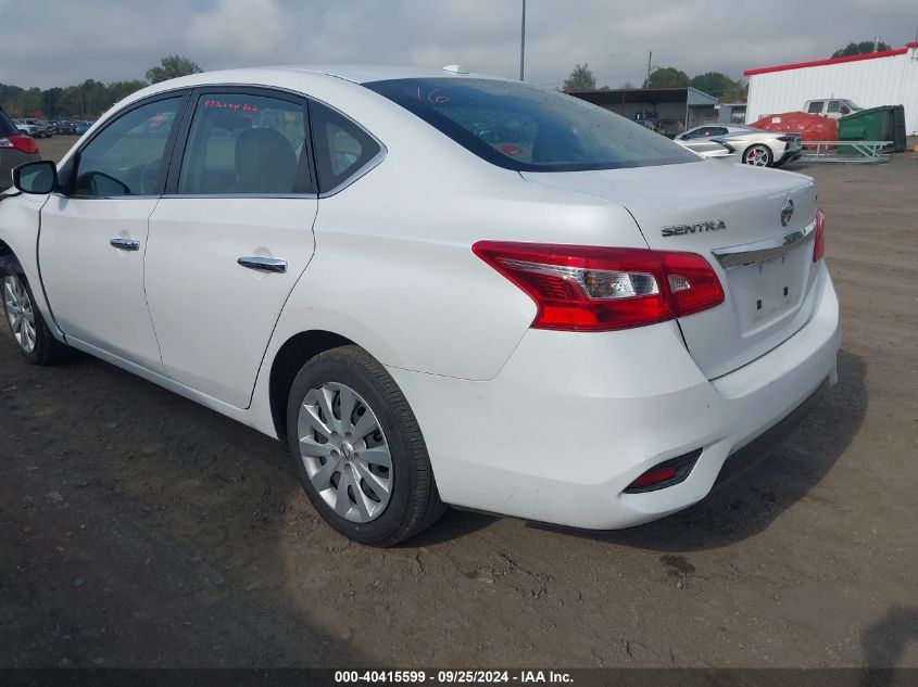 2017 Nissan Sentra Sv VIN: 3N1AB7AP6HY375561 Lot: 40415599