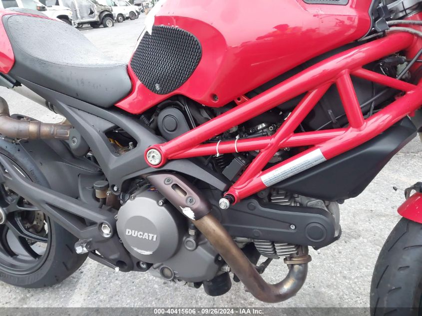 2011 Ducati Monster 796 VIN: ZDM1RANN0BB043754 Lot: 40415606