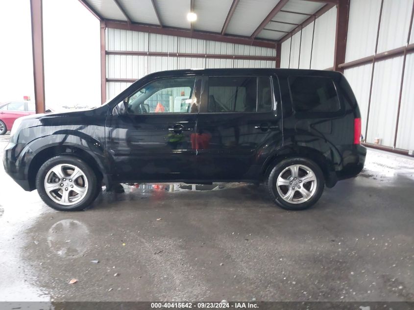 2012 Honda Pilot Ex-L VIN: 5FNYF4H62CB046453 Lot: 40415642