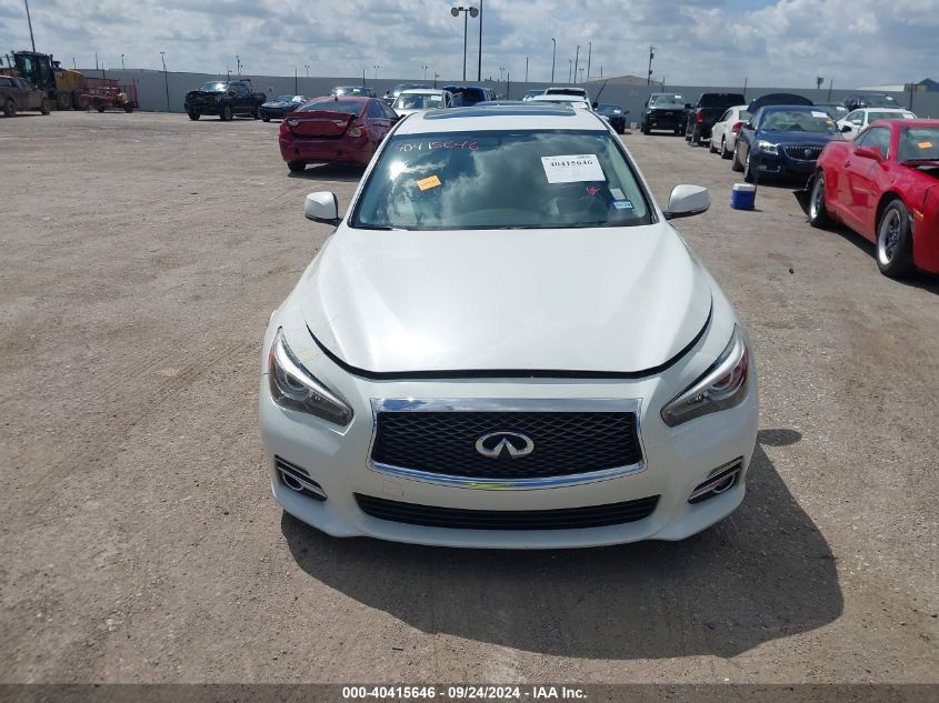 2016 Infiniti Q50 3.0T Premium VIN: JN1EV7AP9GM303957 Lot: 40415646