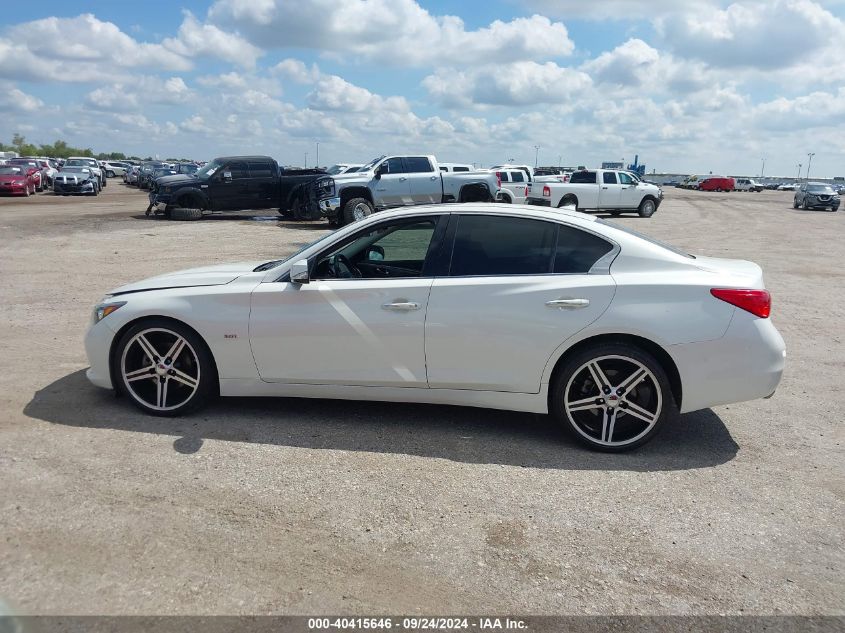 2016 Infiniti Q50 3.0T Premium VIN: JN1EV7AP9GM303957 Lot: 40415646