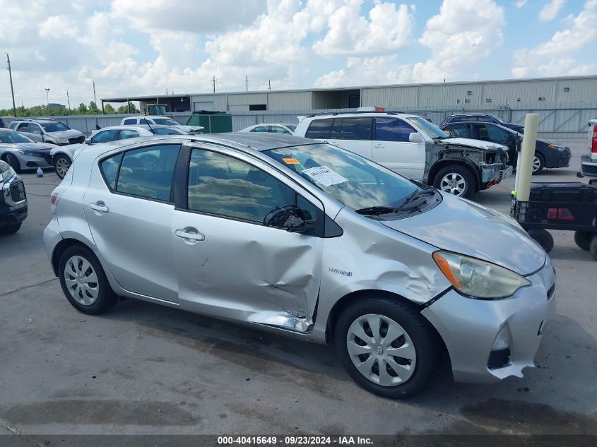 2014 Toyota Prius C One VIN: JTDKDTB34E1569943 Lot: 40415649